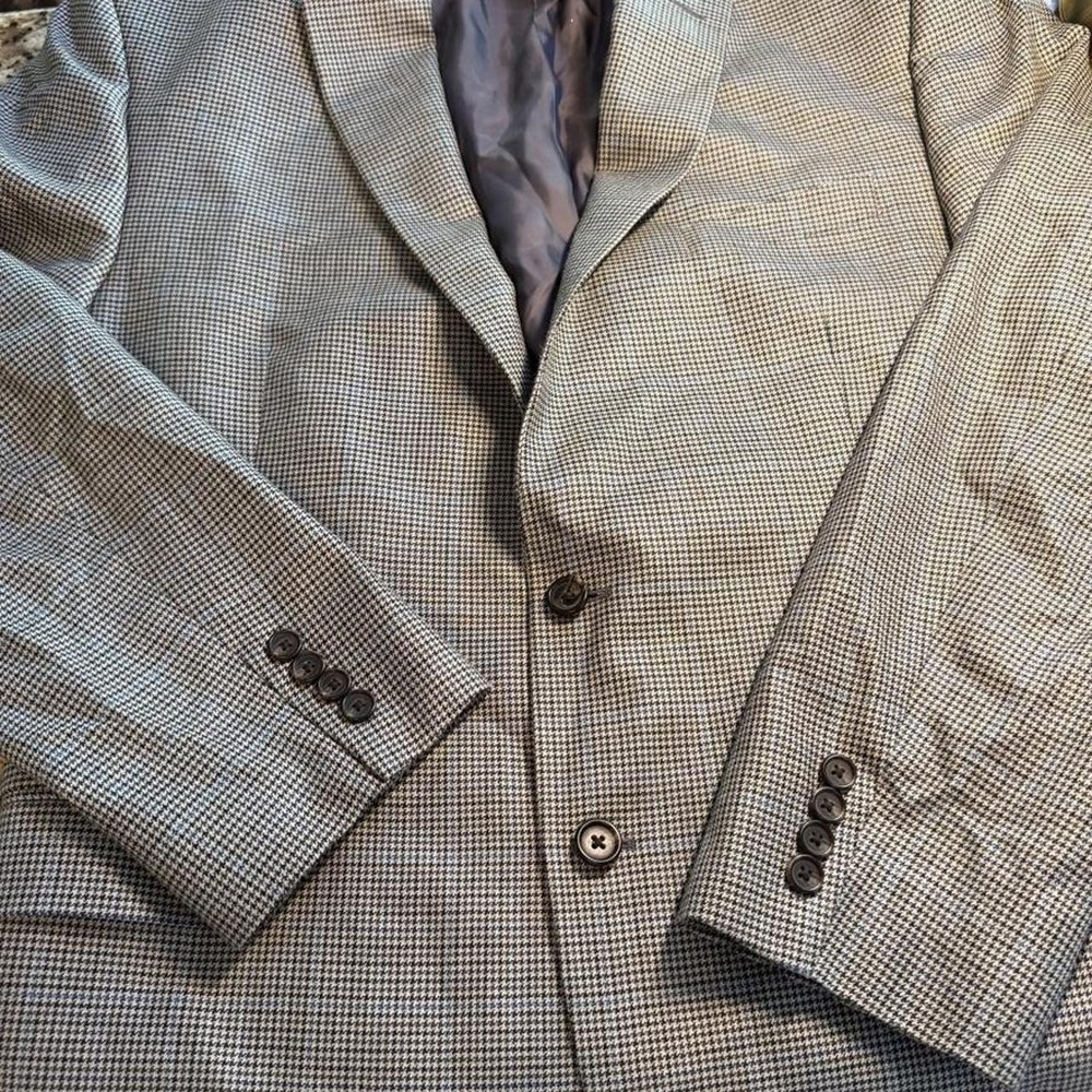 Lauren Ralph Lauren Silk Wool Blazer 44L